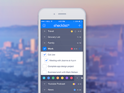 Checklist iOS App