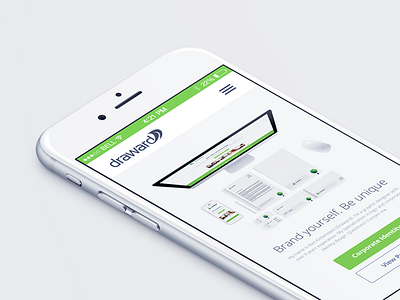 Website Redesign app design flat ios ipad iphone mobile portfolio ui ux web