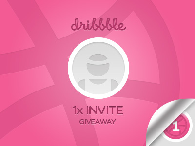 Dribbble Invite Giveaway contest draward dribbble giveaway invitation invite invites player prospect