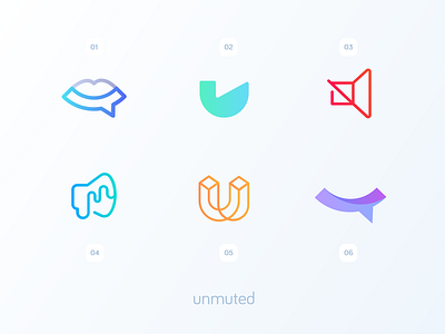 unmuted - Logo Design