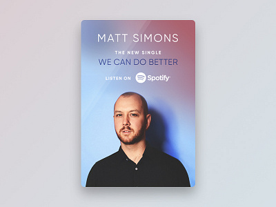 Matt Simons #2 branding design digital ecommerce music ui ux video