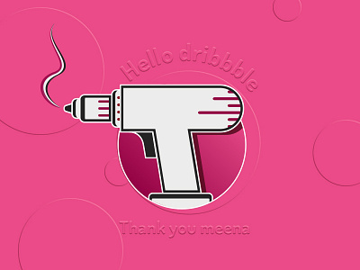 Hello Dribbble dribbble hello