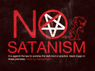 No 666 dark evil hot stuff pentagram satan texture type