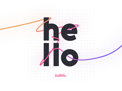 Hello Dribbble!