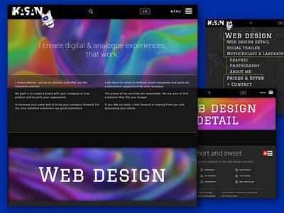 Kasan - Web agency website design graphic design portfolio web design webdesign webpage website