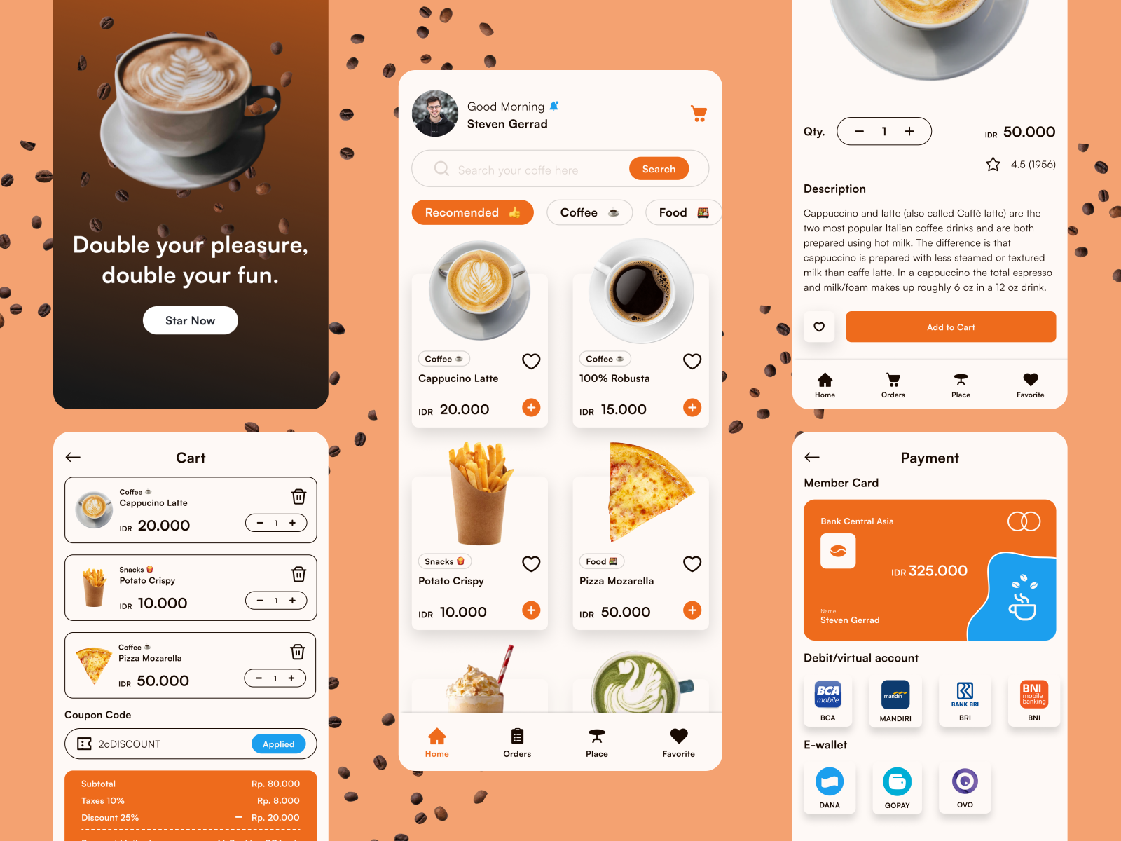 Coffee Joy by AJI SULISTIAN on Dribbble