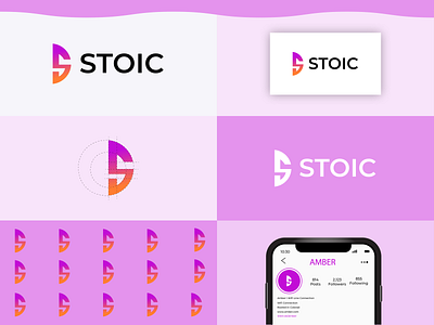 STOIC ,s letter logo design