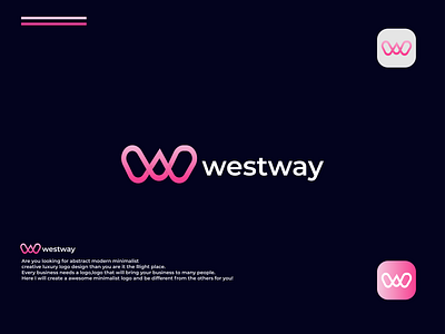 westway, w - letter logo design abcdefgh abstractlogo bestlogo brand branding creativelogo criptologo identity lineartlogo logo logodesign logomark minimal monogram rebrand symbollogo westway wletterlogo wlogo wmodernletter