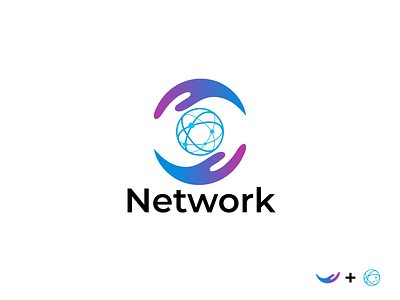 Network icon Logo Design