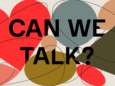 Can We Talk? art collection cover cover book forma nuova illustration medium