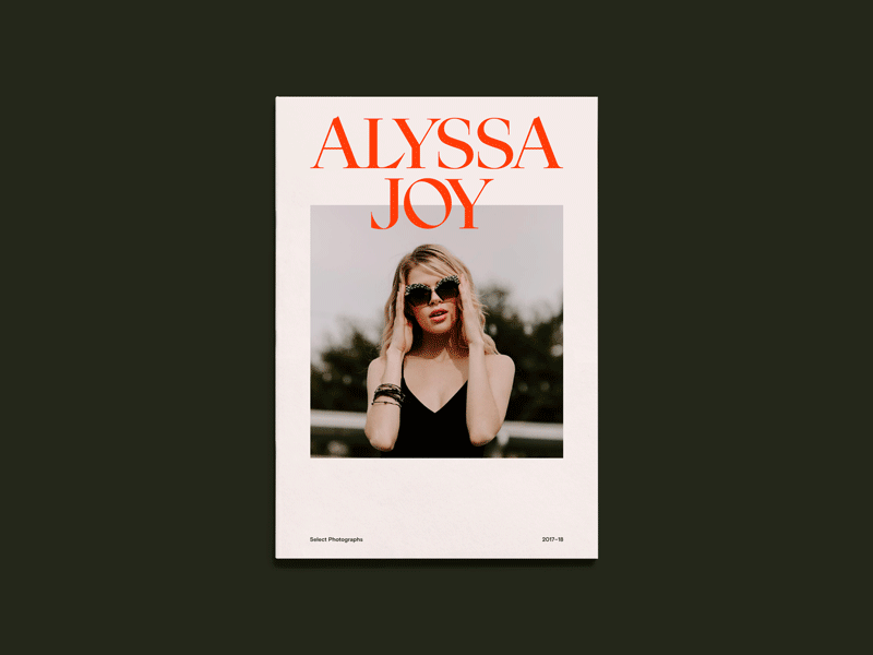 Alyssa Joy basis grotesque custom identity lifestyle logo logotype photo photography print visual identity wordmark