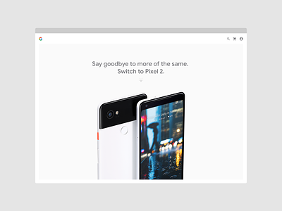 From the Archive: Google Store 2017 device ecommerce google hardware layout store visual design
