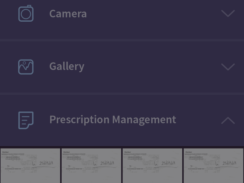 Loading animation for a chemist mobile app