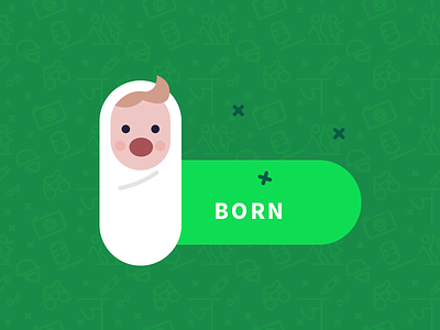 Being born yo! app birth branding children icon illustration kids ui ux web yo