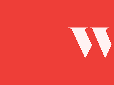 W Logo brand branding icon identity logo mark type typography wordmark
