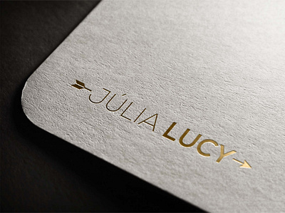 Julia Lucy adobe illustrator branding calligraphy creative logo design graphic design logo logodesign logotype modern modern logo simple simple logo typography
