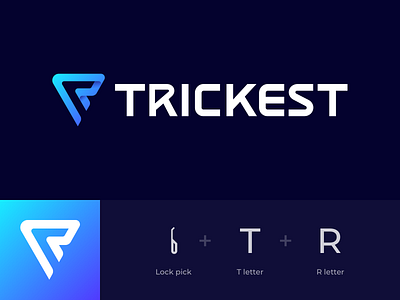 Trickest Logo brand branding design logo