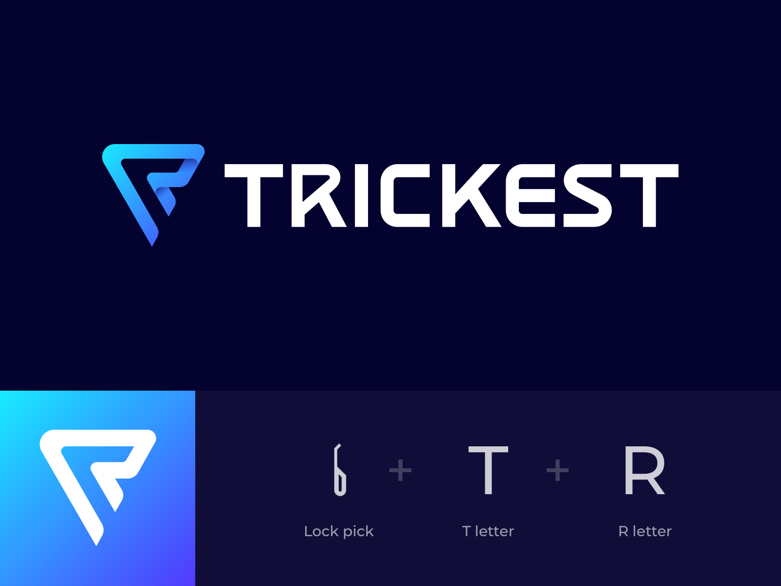 Trickest Logo by Beko on Dribbble