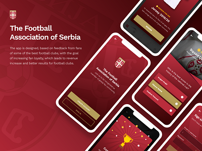 FSS - The Football Association of Serbia football reward soccer soccer app welcome screen