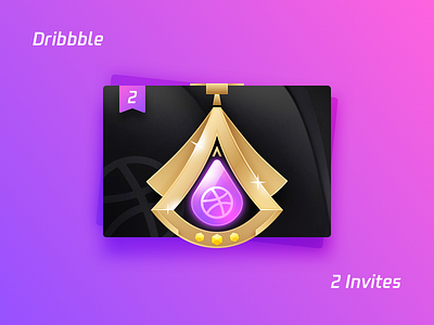 2 Dribbble Invites