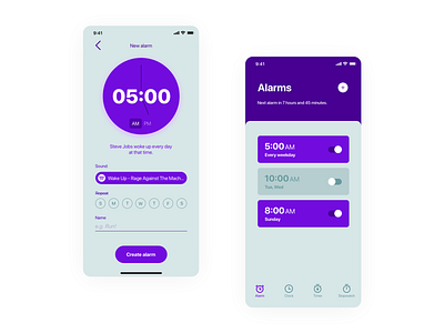 Clock App Concept