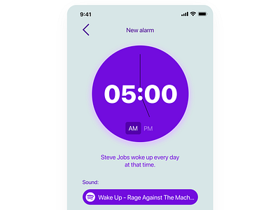 Clock App Concept