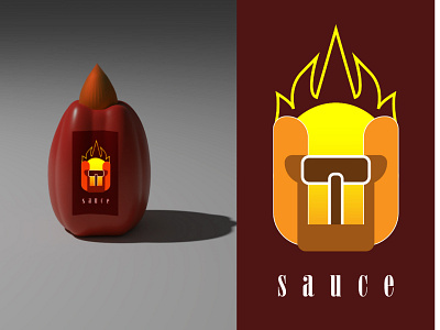 HOT sauce typography logo 3d animation app branding design graphic design illustration logo motion graphics typography ui ux vector