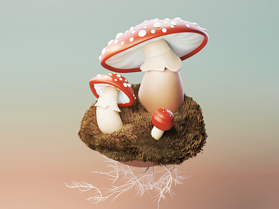 Mushroom. Fly agaric