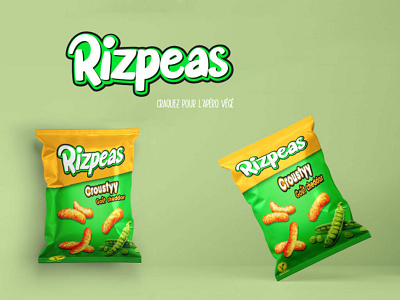 Advertising Rizpeas advertising branding logo packaging