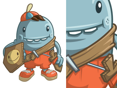 Preschool Explorer character illustration illustrator vector