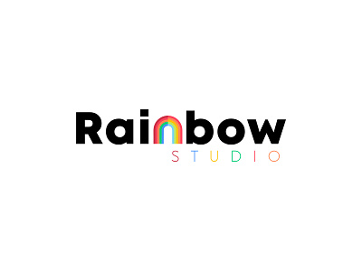 Rainbow Studio awesome awesome logo branding design logo logodesign minimal ui vector