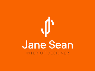 Jane Sean awesome awesome logo branding design flat icon illustrator logo minimal vector