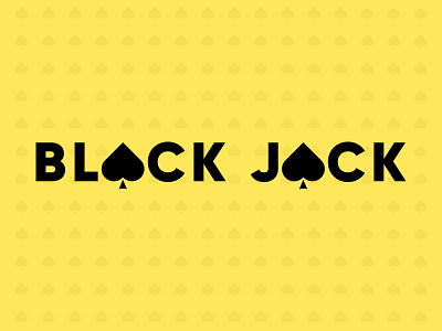 Black Jack awesome awesome logo branding design flat illustration logo minimal ui vector