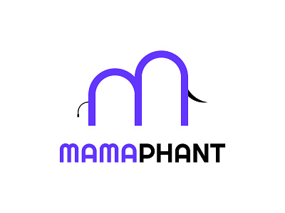 Mamaphant Logo awesome awesome logo branding design illustration logo minimal ui vector