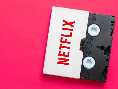 Netflix Oldschool awesome awesome logo branding design minimal