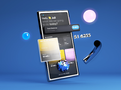 Simple app 3d 3d art 3d modeling blue branding c4d cinema4d design icons illustration interaction mobile ui ui ux