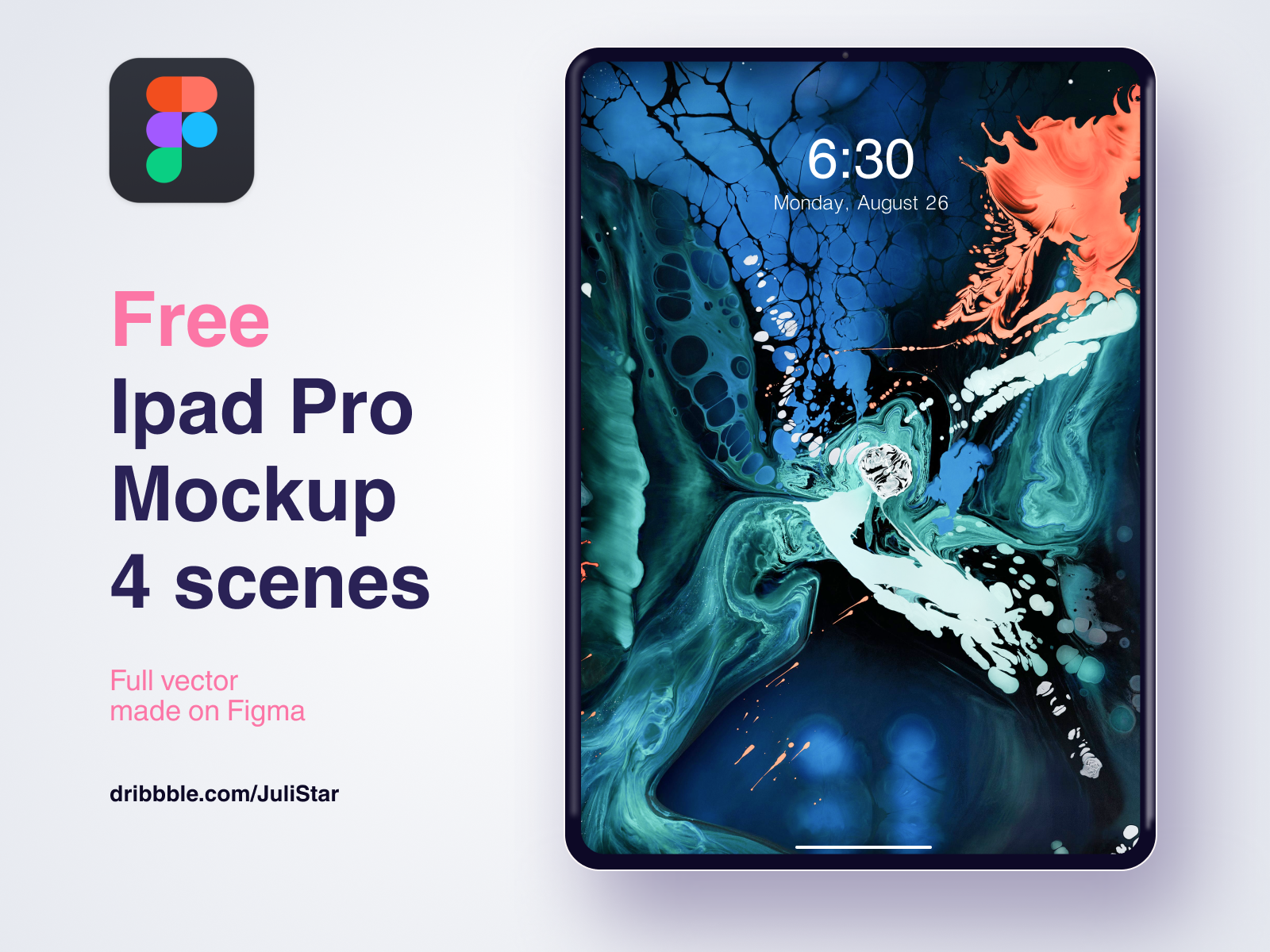 Download Ipad Pro 2019 Free mock up by Juli Star ⚡ on Dribbble