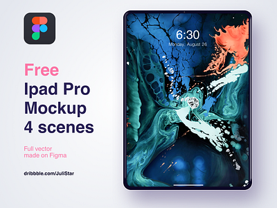 Ipad Pro Mockup Designs Themes Templates And Downloadable Graphic Elements On Dribbble