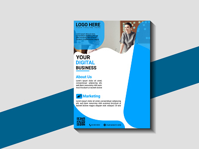 Digital Business Flyer Design For Company commercial