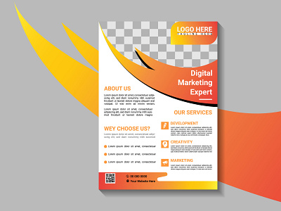 Digital Marketing Expert Flyer Design For Business branding