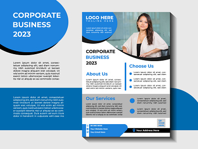 Corporate Flyer Design For Company conference flyer graphic design logo