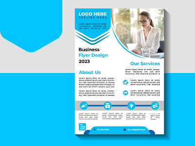 Professional Business Flyer Design template leaflet