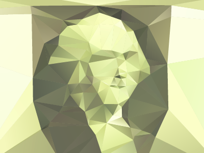 Lowpoly George Washington :-) dollar