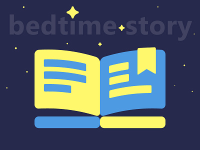 Bedtime Story book firy tale night