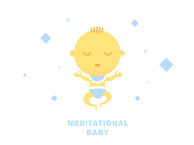 Meidtational baby baby calm meditation sleeping zen