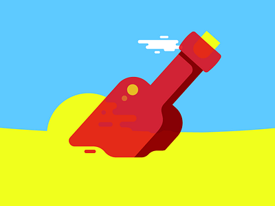 Bottle In The Sands