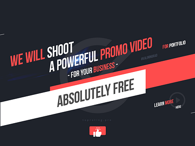 Promotional video for the company for free! animate animation design video animate