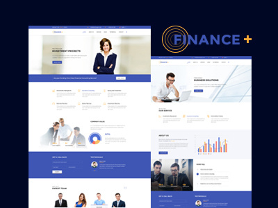 Finance Plus Consultancy and Business Template