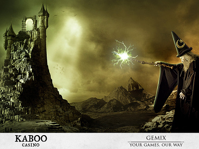 Gemix background casino fantasy game kaboo magic