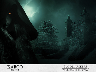 Bloodsuckers background casino fantasy game kaboo magic mystery